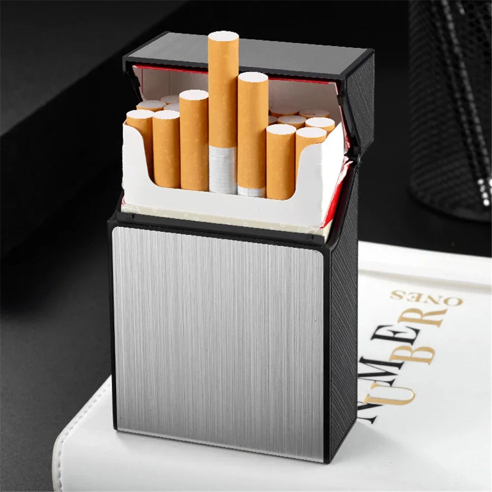 20pc Metal Portable Cigarette Case