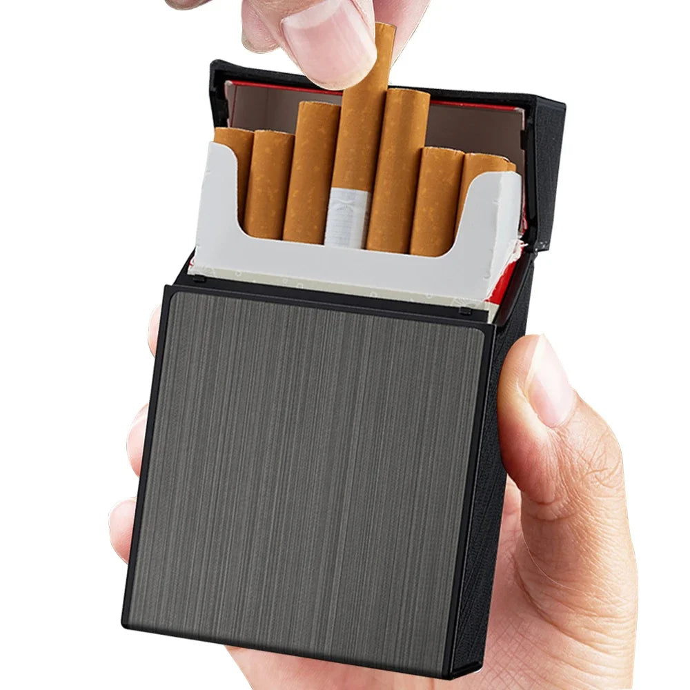 20pc Metal Portable Cigarette Case