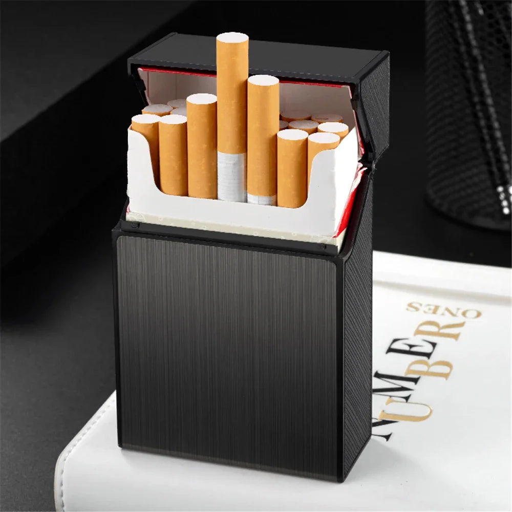 20pc Metal Portable Cigarette Case